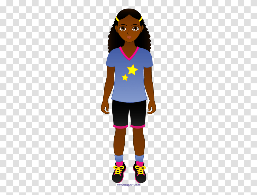 Little Girl African American Clipart, Apparel, Sleeve, Person Transparent Png