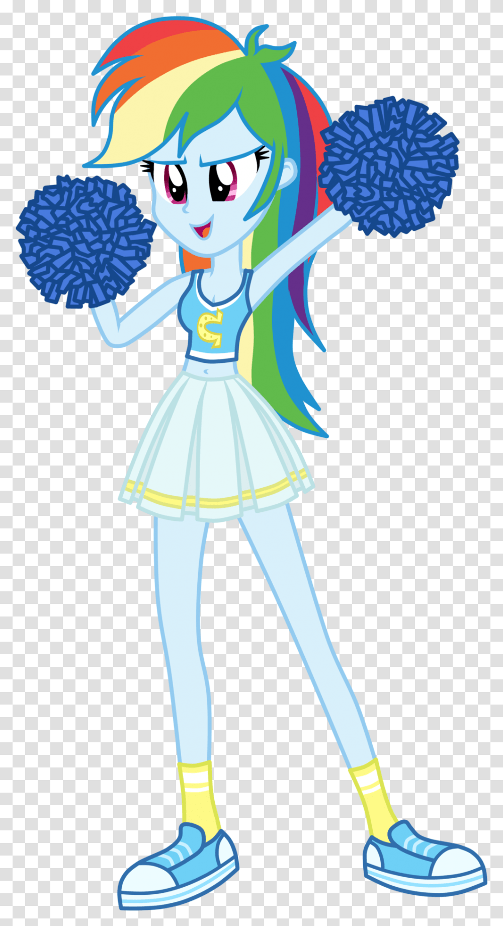 Little Girl Clipart Mlp Eg School Spirit Rainbow Dash, Costume, Toy Transparent Png