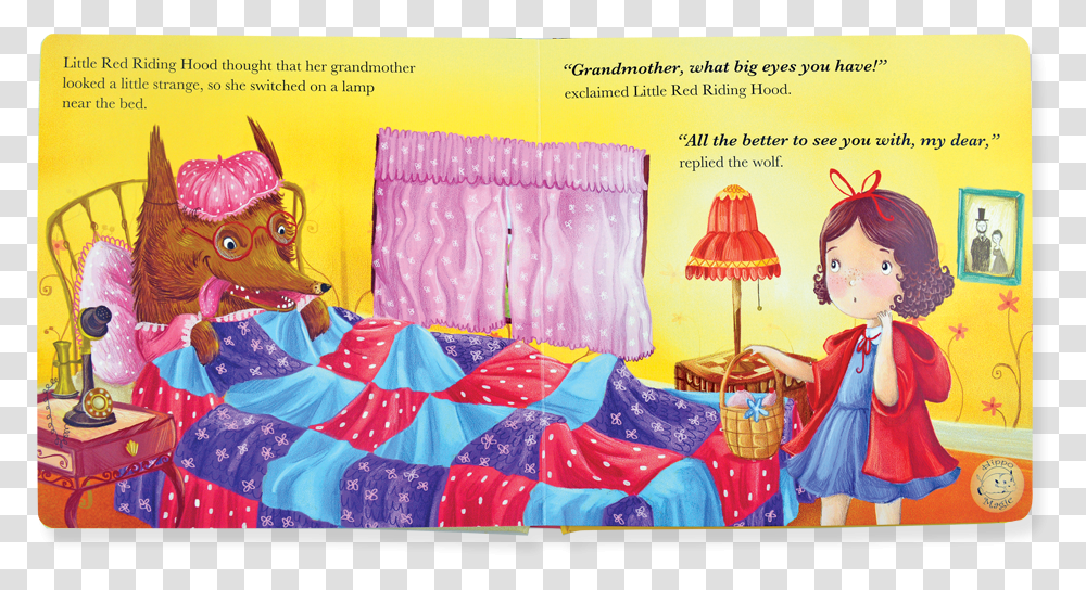 Little Hippo Books Red Riding Hood, Doll, Furniture, People, Person Transparent Png