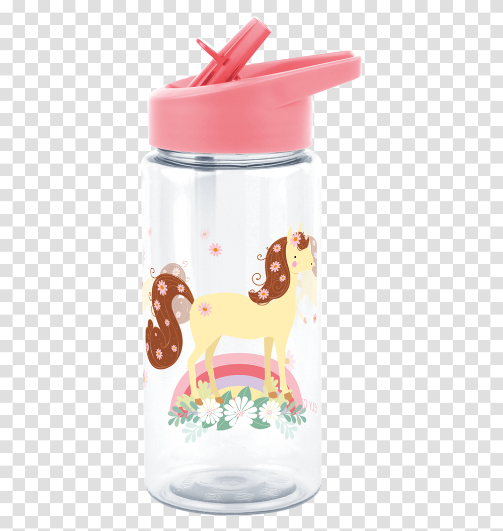 Little Lovely Company Paarden Drinkfles, Jar, Animal, Mammal, Horse Transparent Png