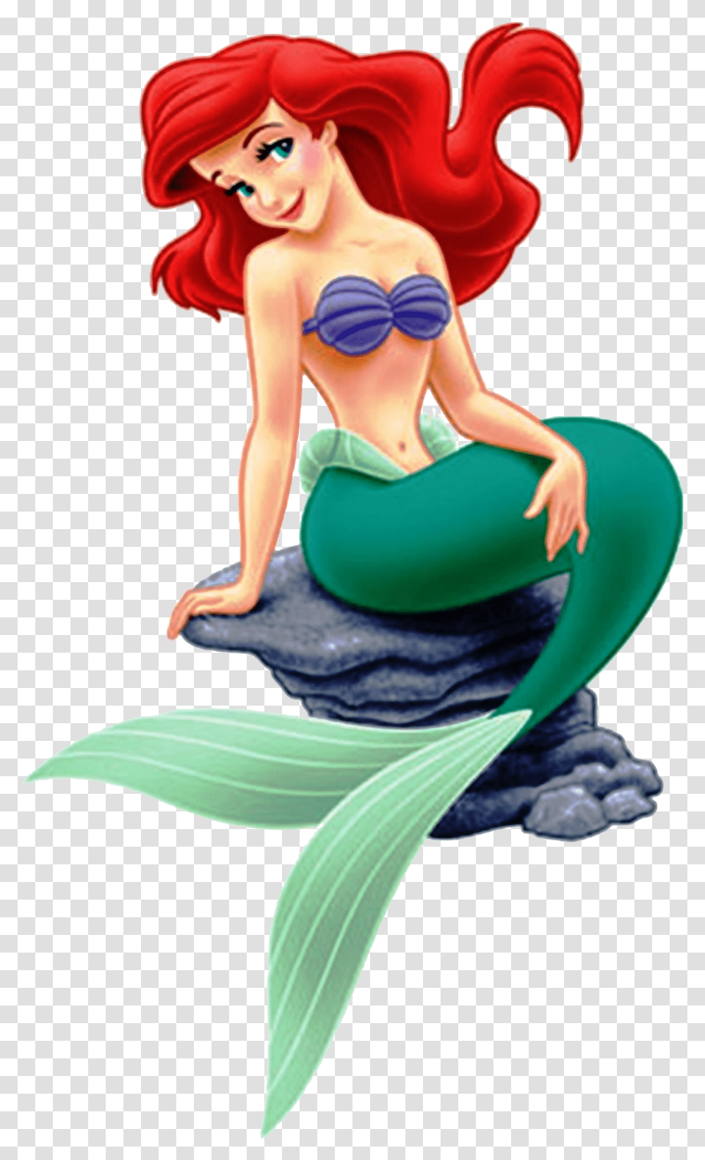 Little Mermaid Ariel Hd, Person, Working Out, Sport, Fitness Transparent Png