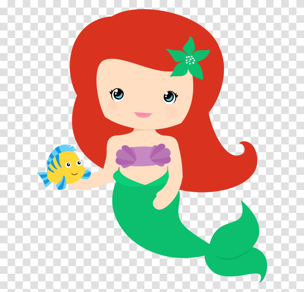 Little Mermaid Baby Pequena Sereia Cute, Elf, Bathroom, Indoors, Toilet Transparent Png