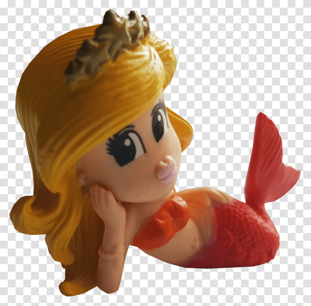 Little Mermaid Background Image Childs Background Toy Sailboat, Figurine, Doll, Fish, Animal Transparent Png