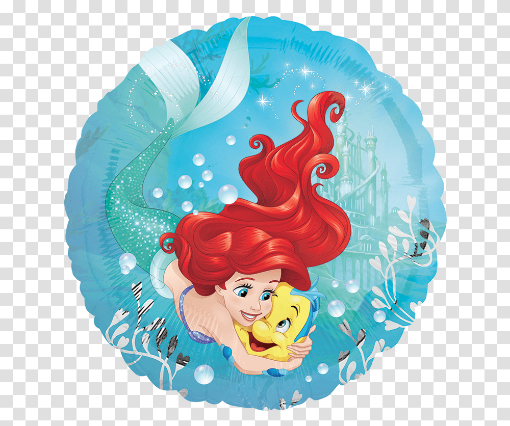 Little Mermaid Balloons South Africa, Birthday Cake, Dessert, Food Transparent Png