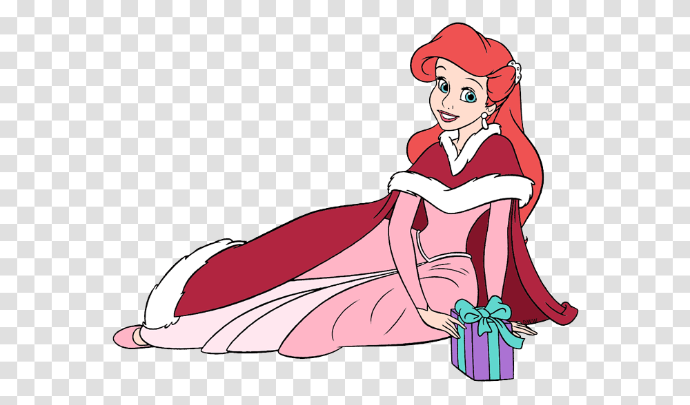 Little Mermaid Christmas Download, Person, Human, Female, Girl Transparent Png