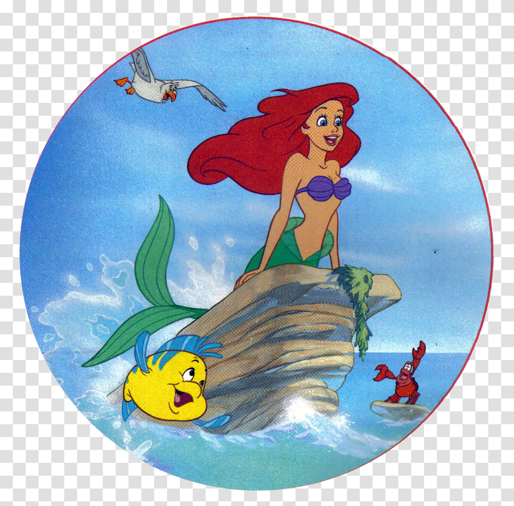 Little Mermaid Classic Storybook, Bird, Animal, Person, Human Transparent Png