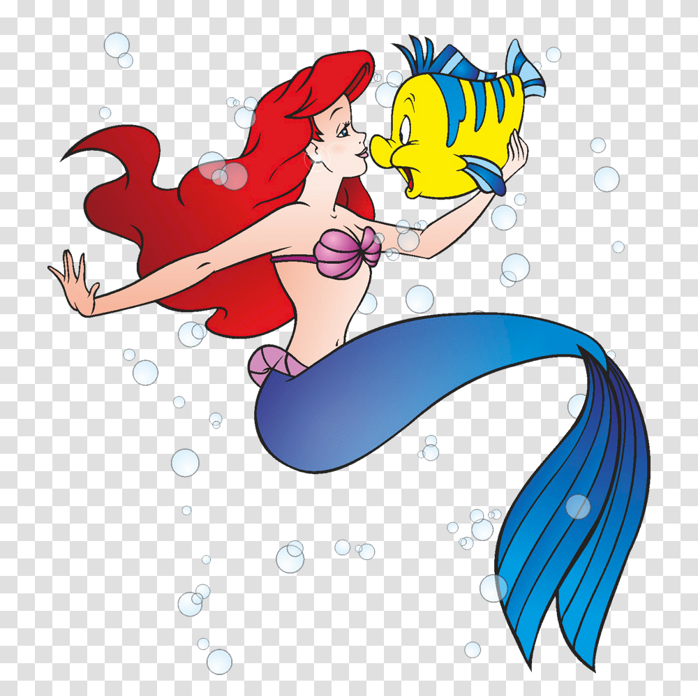 Little Mermaid Clip Art Free Image, Advertisement, Poster, Flyer Transparent Png