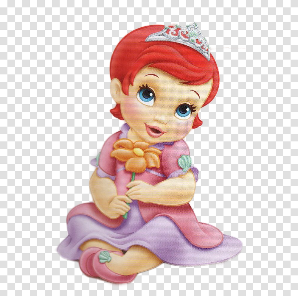Little Mermaid Cute Baby Ariel, Doll, Toy Transparent Png
