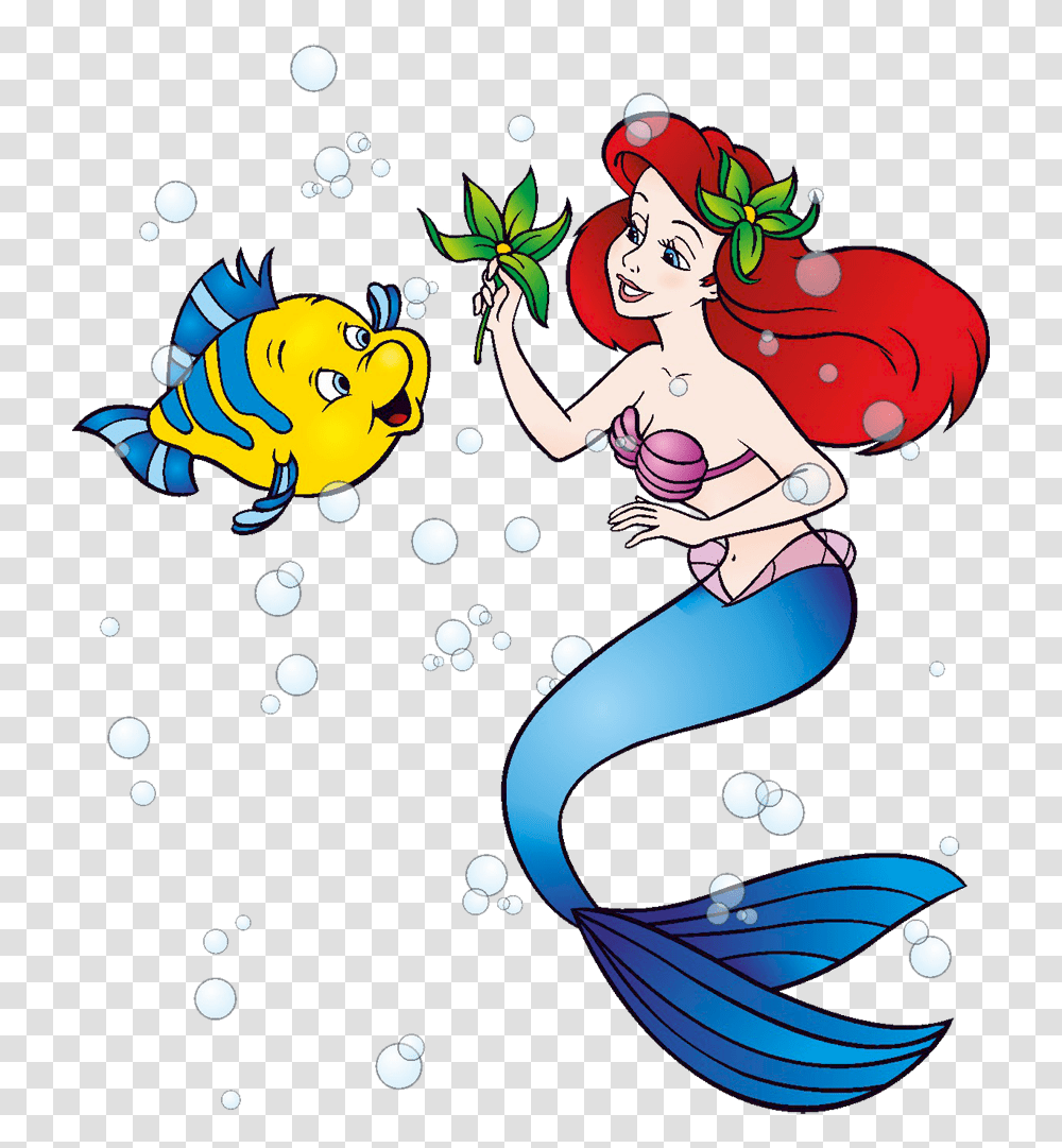 Little Mermaid Disney Flounder Clip Art Free Image, Washing, Outdoors, Factory Transparent Png