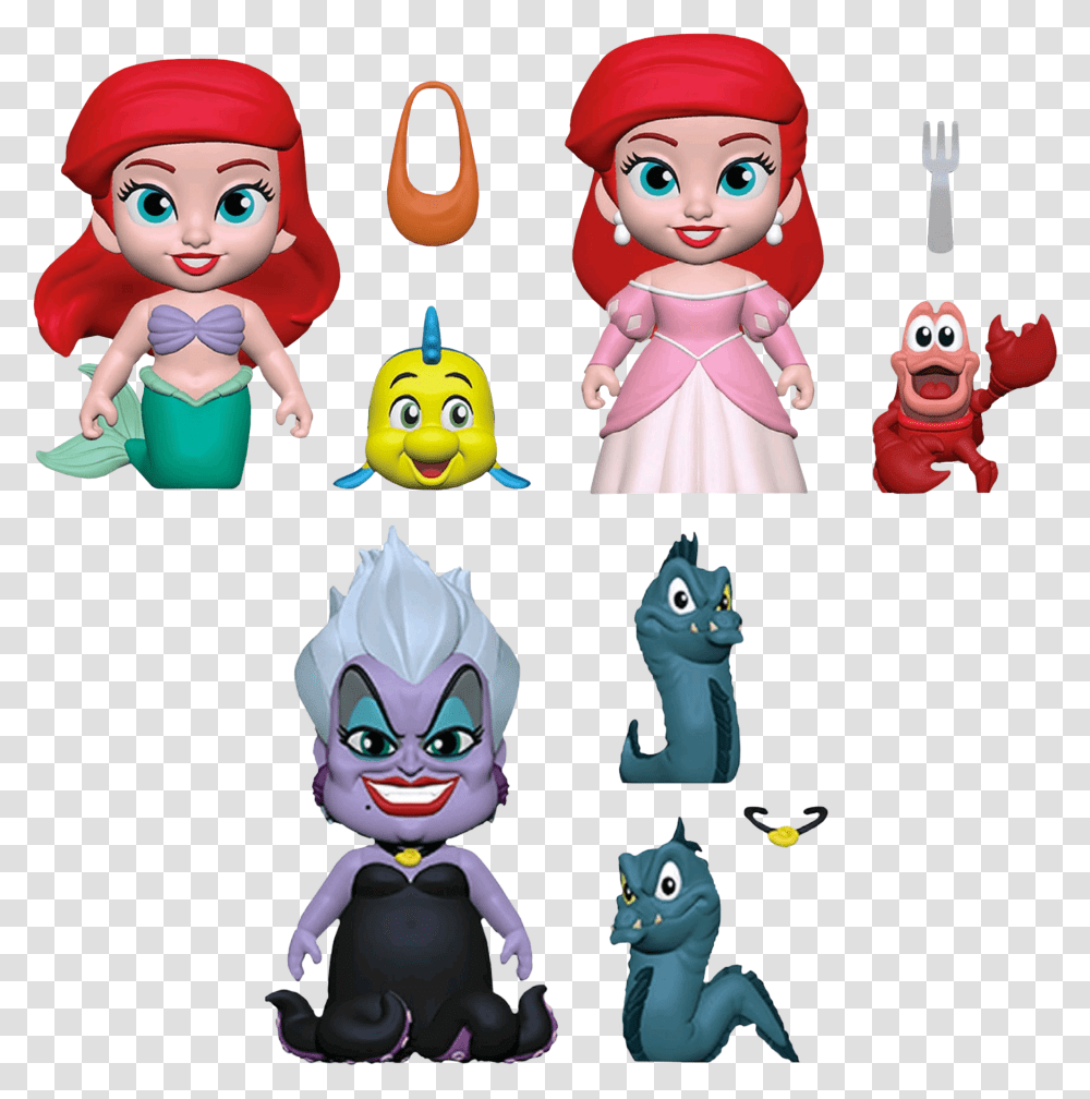 Little Mermaid, Doll, Toy, Person, Human Transparent Png