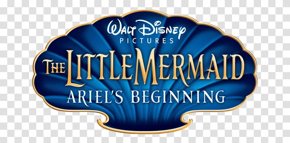 Little Mermaid Iii Ariel S Beginning Title Little Mermaid Ariel's Beginning, Word, Carnival, Crowd Transparent Png