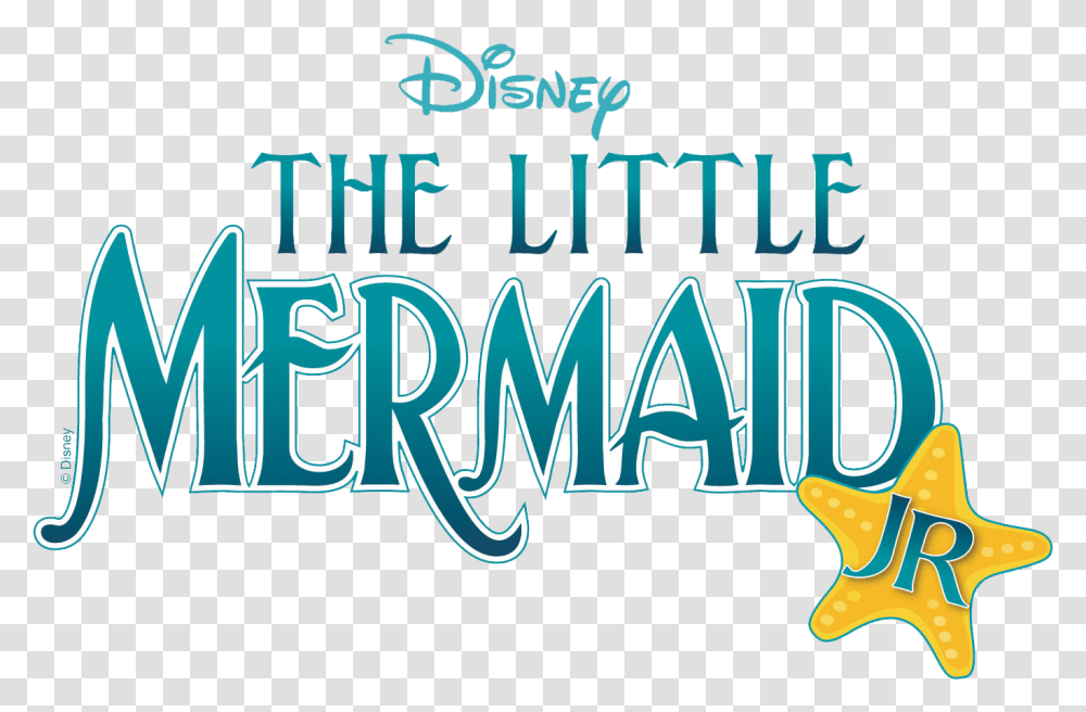 Little Mermaid Jr, Alphabet, Word, Label Transparent Png