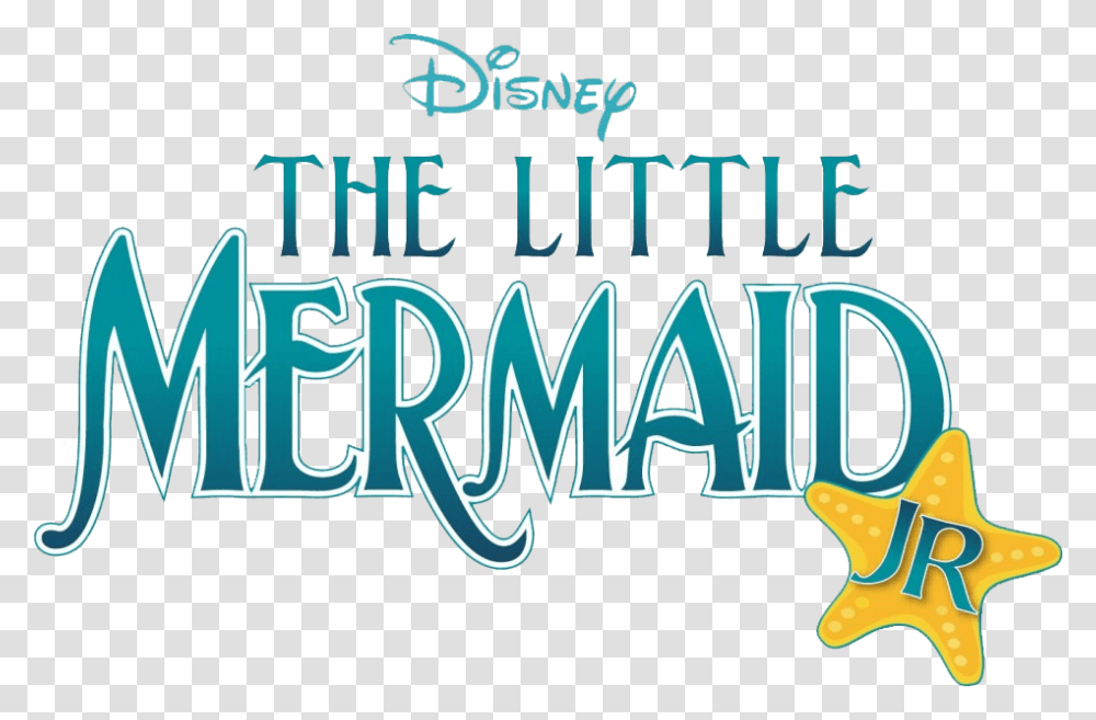 Little Mermaid Jr, Alphabet, Word, Label Transparent Png