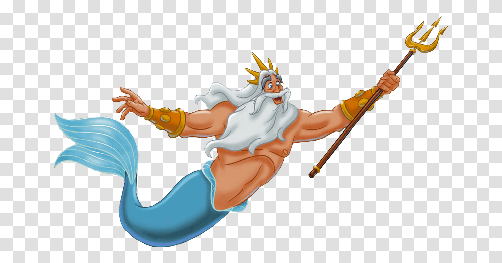 Little Mermaid King Triton, Person, Adventure, Leisure Activities, Water Transparent Png
