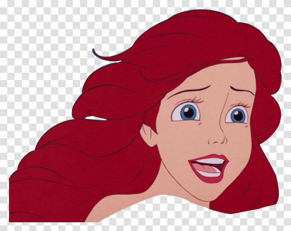 Little Mermaid, Person, Face, Female Transparent Png