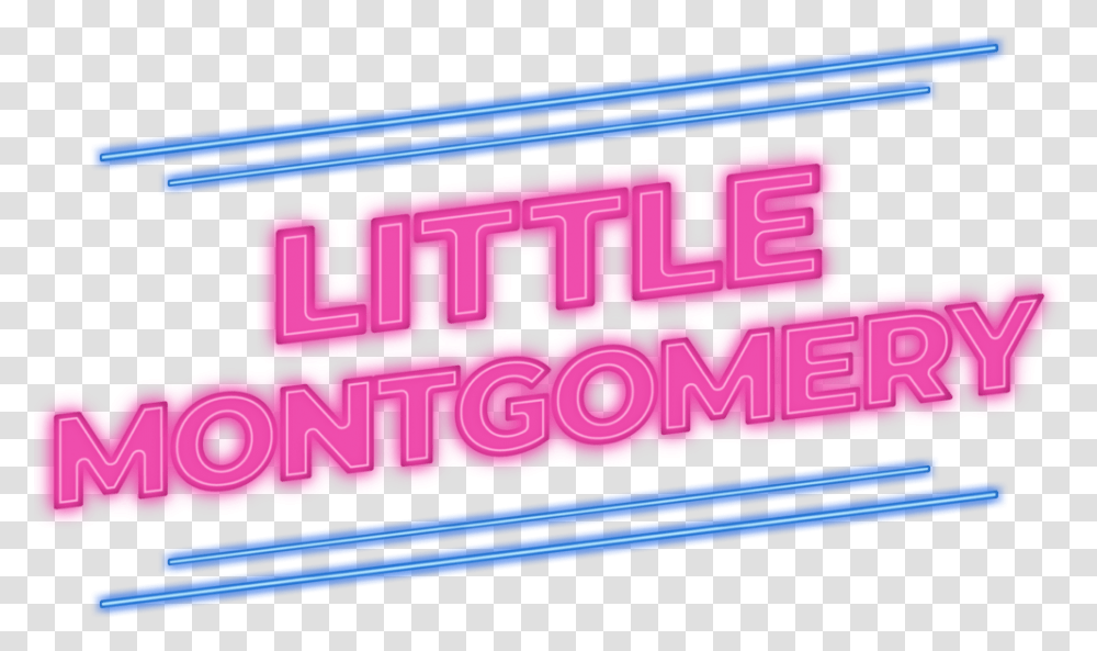 Little Montgomery Podcast - New City Players Vertical, Pac Man, Light, Text, Neon Transparent Png