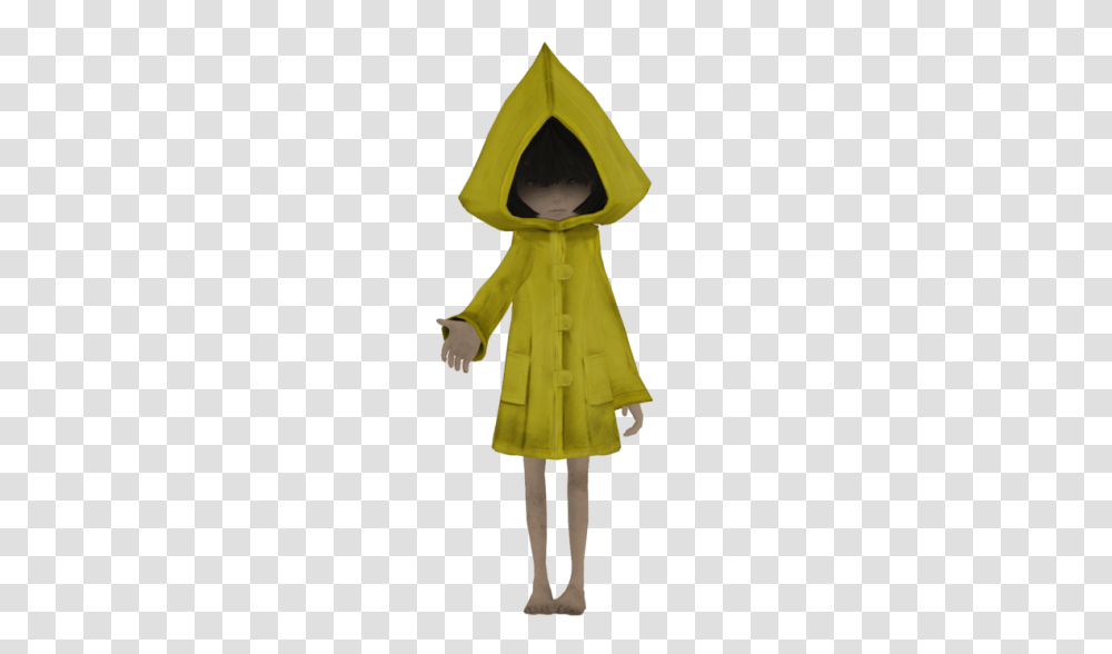Little Nightmares Main Character, Apparel, Coat, Raincoat Transparent Png