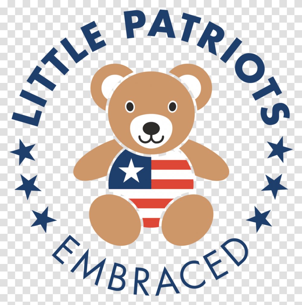 Little Patriots Embraced Logo, Teddy Bear, Toy, Giant Panda, Wildlife Transparent Png