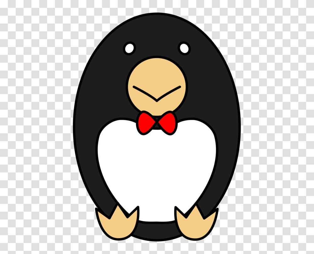 Little Penguin Bow Tie Bird Tux, Animal Transparent Png
