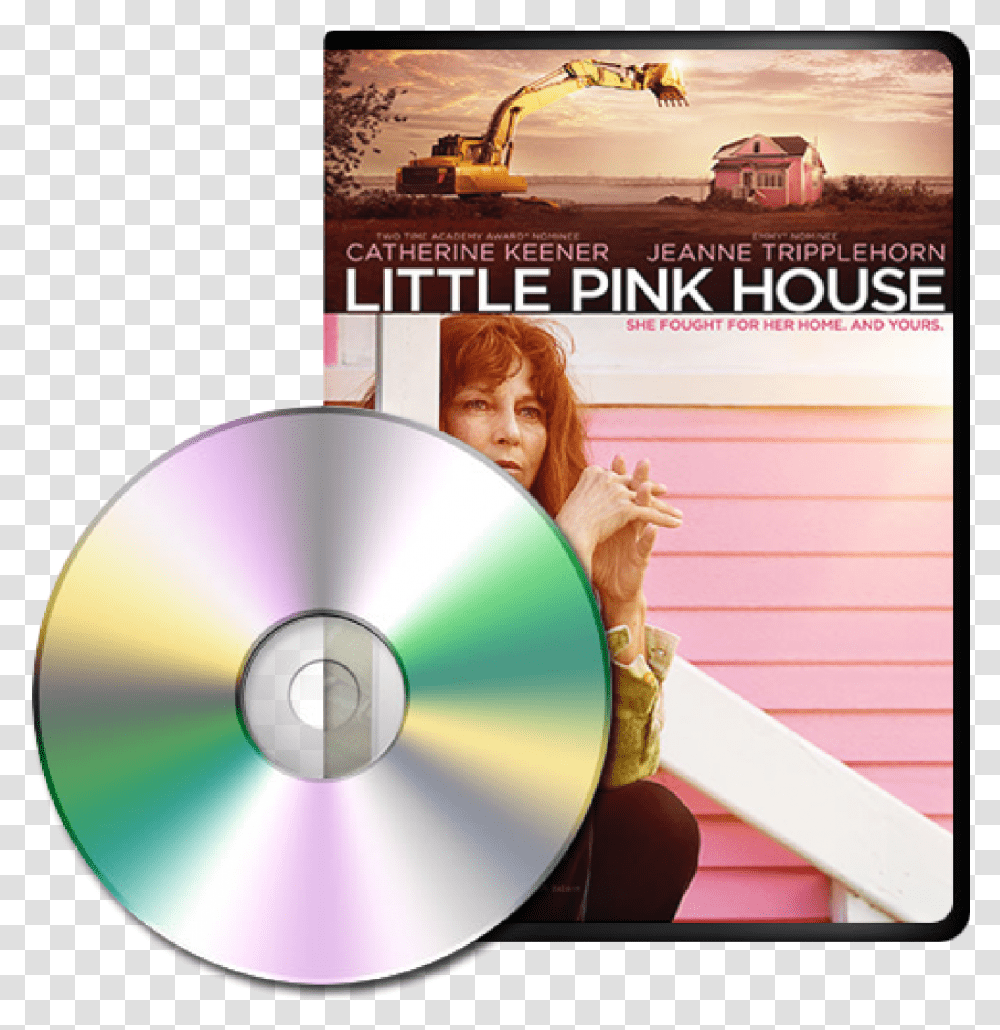 Little Pink House 2017, Disk, Person, Human, Dvd Transparent Png
