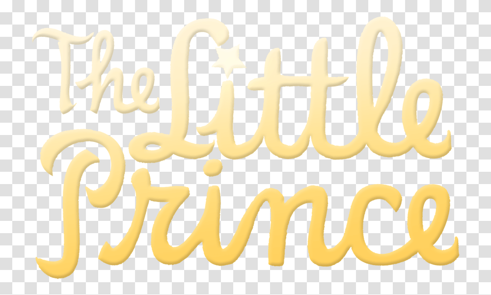 Little Prince, Calligraphy, Handwriting, Label Transparent Png