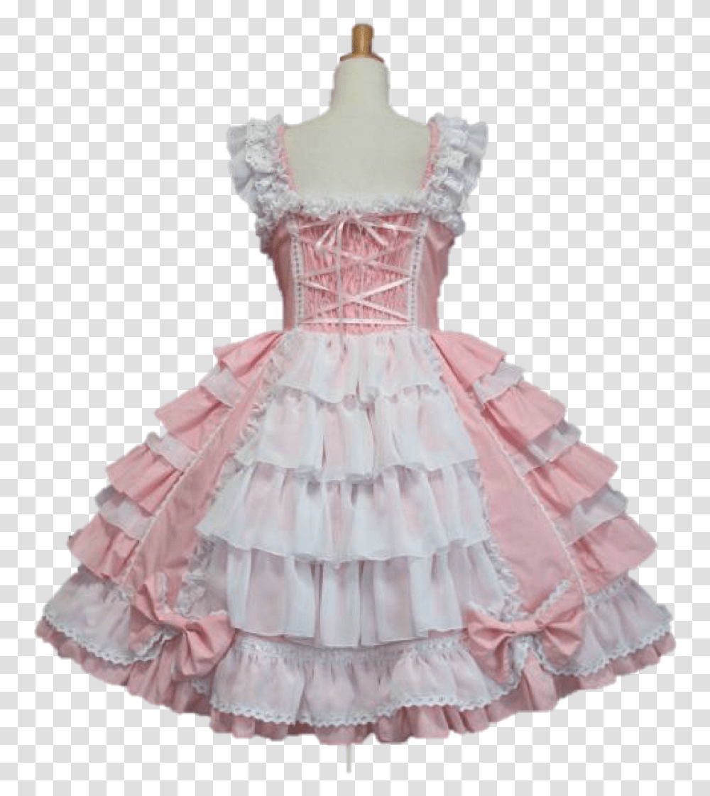 Little Princess Chiffon Lace Lolita Dress Cute Anime Princess Dress, Apparel, Wedding Gown, Robe Transparent Png