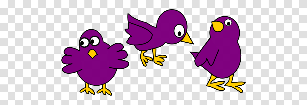 Little Purple Chicks With No Mom Clip Art, Animal, Bird, Poultry, Fowl Transparent Png
