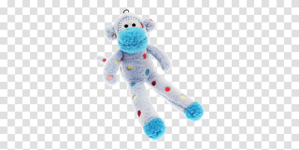 Little Rascals Sock Monkey Puppy Toy, Plush Transparent Png