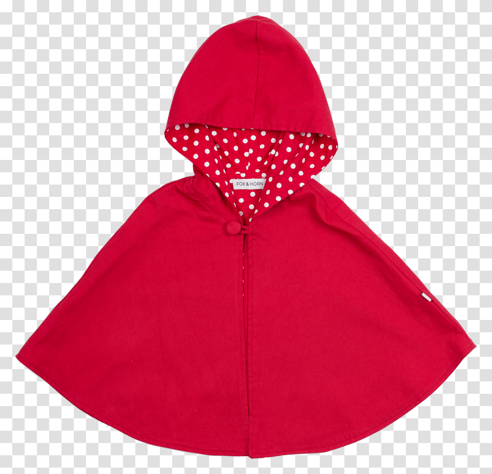 Little Red Riding Hood Clipart Hoodie, Apparel, Person, Human Transparent Png