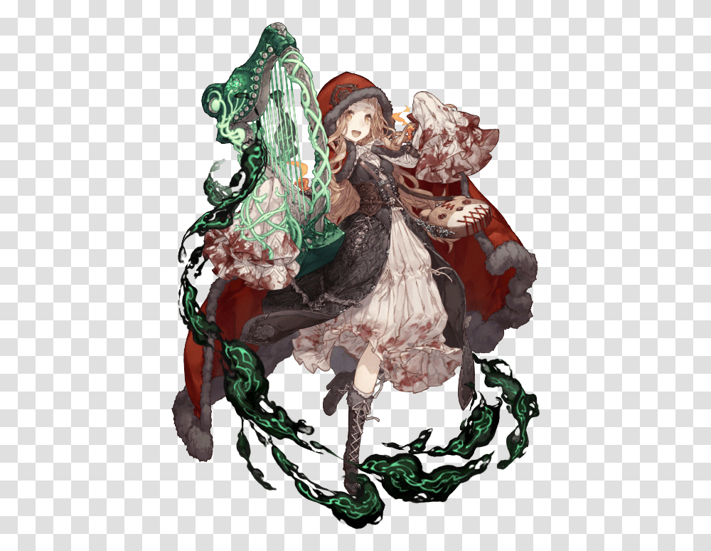 Little Red Riding Hood Drawn By Ji No Illustration, Costume, Crowd, Carnival Transparent Png