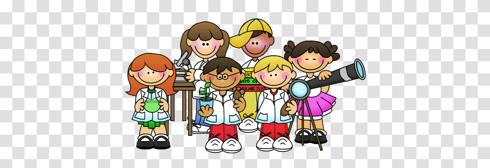 Little Scientist Brooklyn Public Library, Crowd, Comics, Book, Family Transparent Png