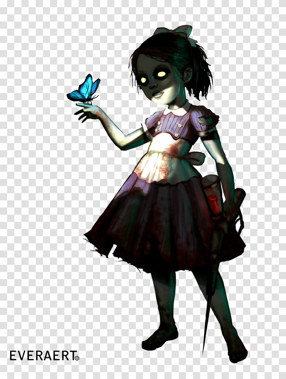 Little Sister Gaming Little Sisters Bioshock Sisters, Apparel, Person, Human Transparent Png