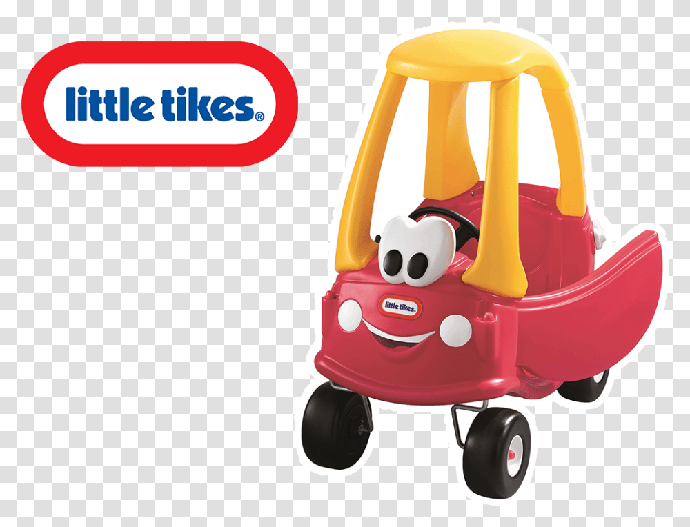 Little Tikes Cosy Coupe Classic Little Tikes Coupe Car, Lawn Mower, Tool, Toy, Machine Transparent Png