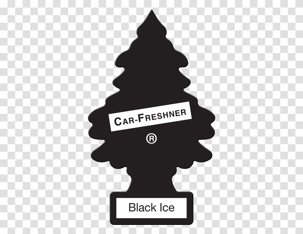 Little Tree Air Freshener Black Ice Magic Tree Air Freshener, Text, Clothing, Label, Silhouette Transparent Png