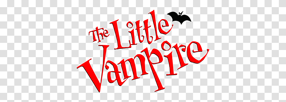 Little Vampire Logo Little Vampire, Text, Alphabet, Label, Handwriting Transparent Png