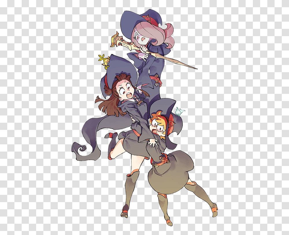 Little Witch Academia, Comics, Book, Manga, Person Transparent Png