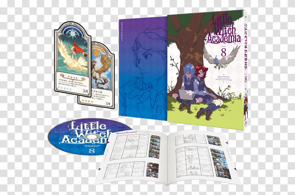 Little Witch Academia Ships, Book, Person, Human Transparent Png