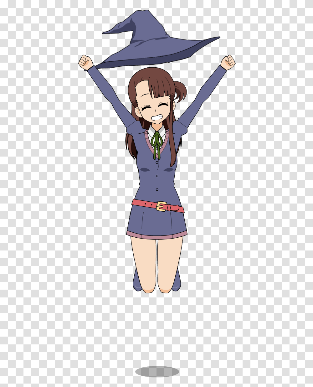 Little Witch Academia Strip, Costume, Book, Manga Transparent Png