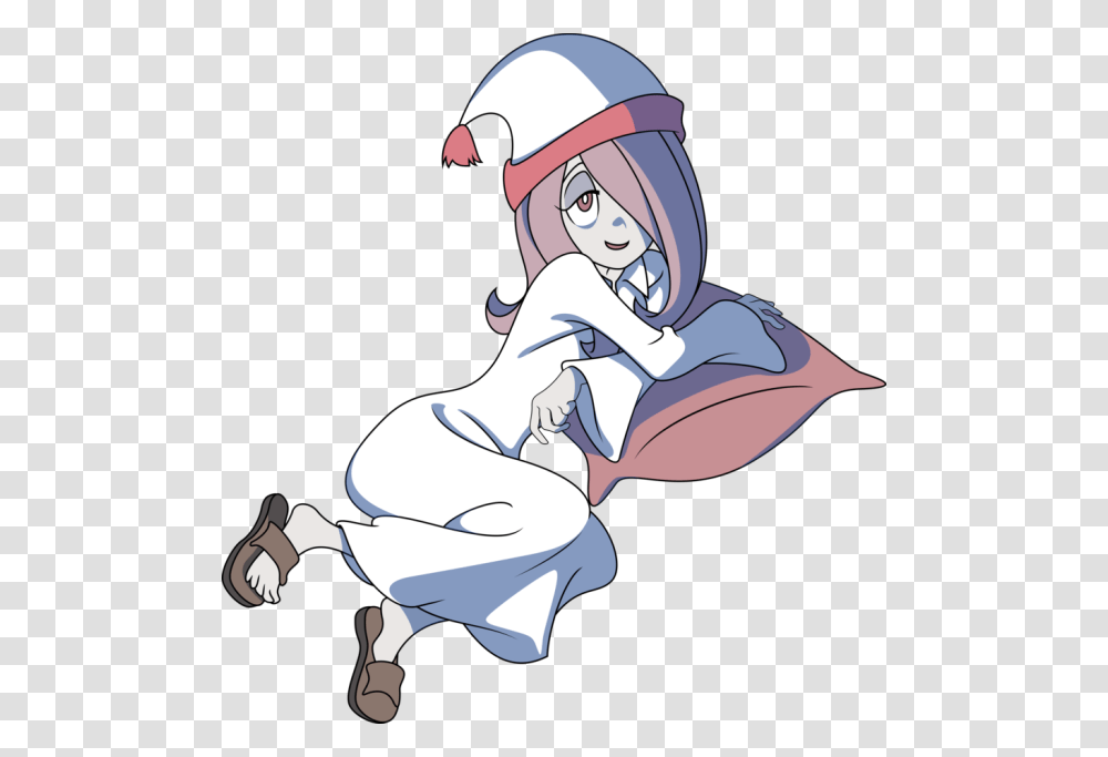 Little Witch Academia Sucy Lineart, Comics, Book, Person, Human Transparent Png
