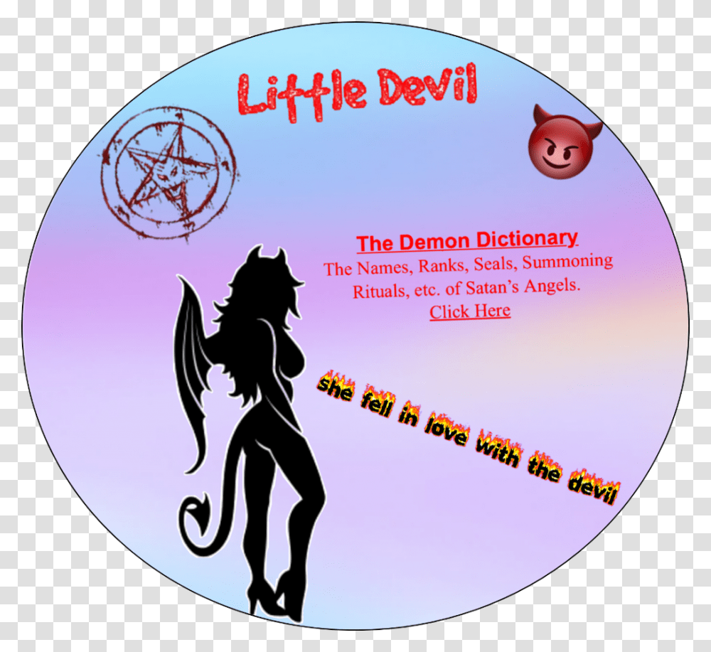 Littledevil Edit Freetoedit Devil Devilgirl Sexy Devil Girl Silhouette, Disk, Dvd, Person Transparent Png