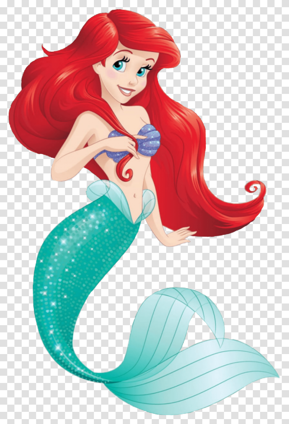 Littlemermaid Lasirenita Ariel Sirenita Mermaid Mermaid Disney Princess Ariel, Person, Face Transparent Png