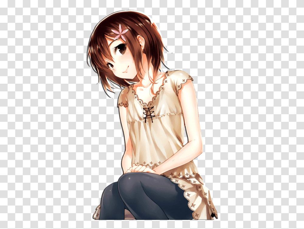 Littles And Short Hair Little Space Ddlg Forum & Community Young Anime Girl Short Hair, Clothing, Apparel, Person, Human Transparent Png