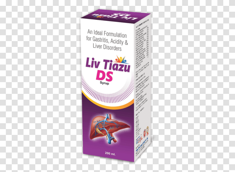 Liv Tiazu Ds Syrup Box, Advertisement, Poster, Flyer, Paper Transparent Png