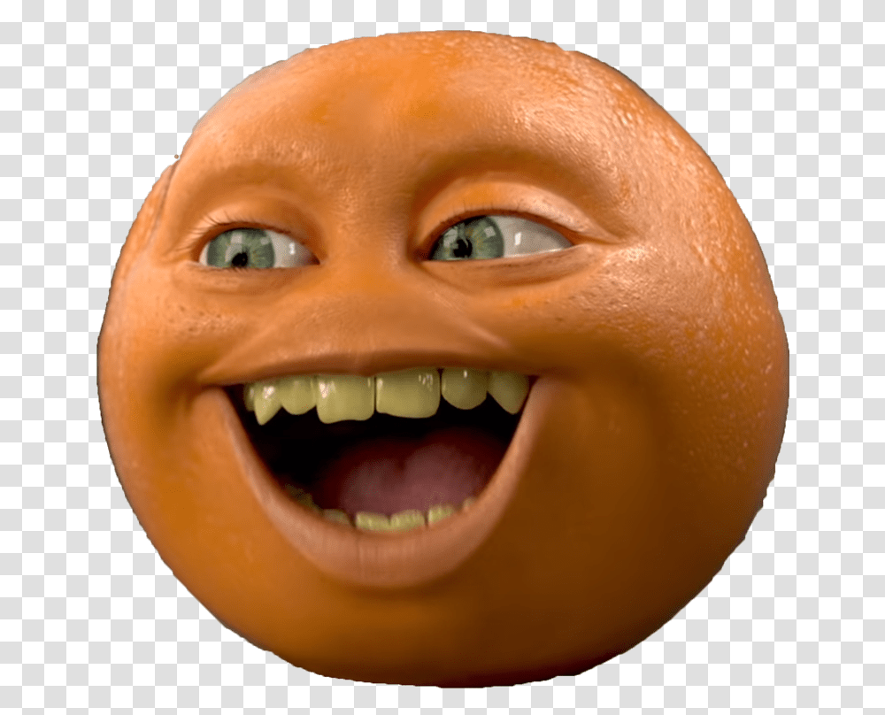 Live Action Annoying Orange, Head, Person, Human, Mouth Transparent Png