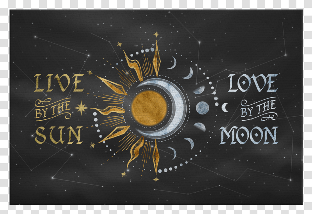 Live By The Sun Love By The Moon Live By The Sun Love Love, Sphere, Spoke Transparent Png