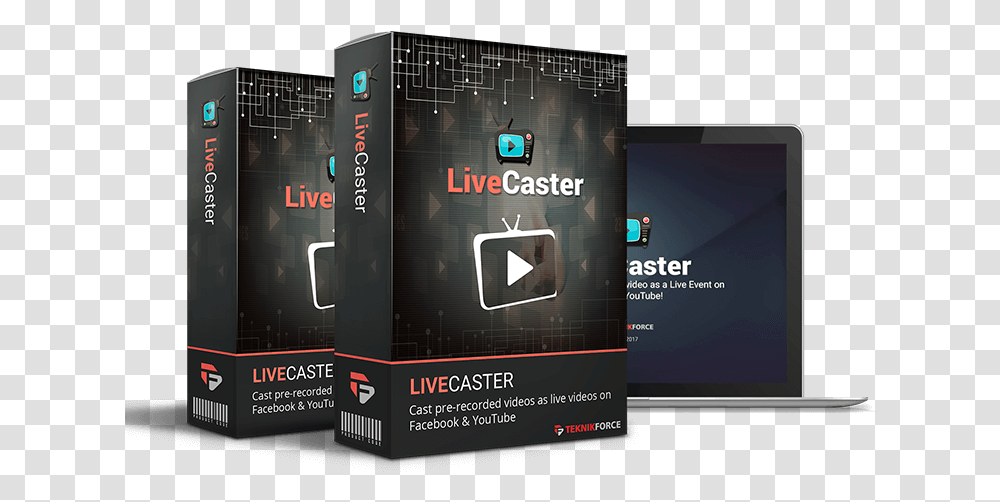 Live Caster Elite Agency - Cast Any Video Software, Advertisement, Electronics, Computer, Poster Transparent Png
