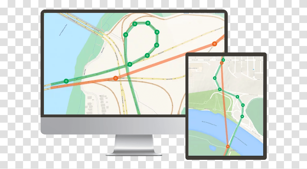 Live Fleet Tracking Computer Monitor, GPS, Electronics, Bow, Screen Transparent Png