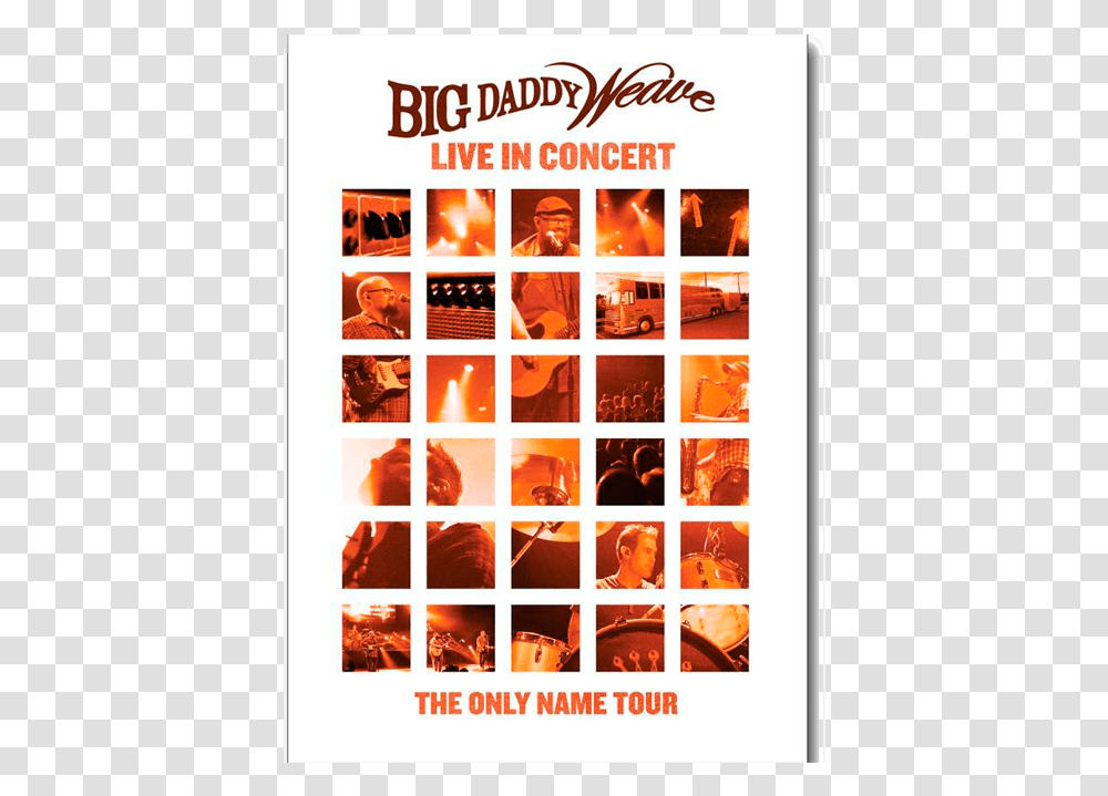 Live In Concert Dvd Big Daddy Weave, Collage, Poster, Advertisement, Person Transparent Png