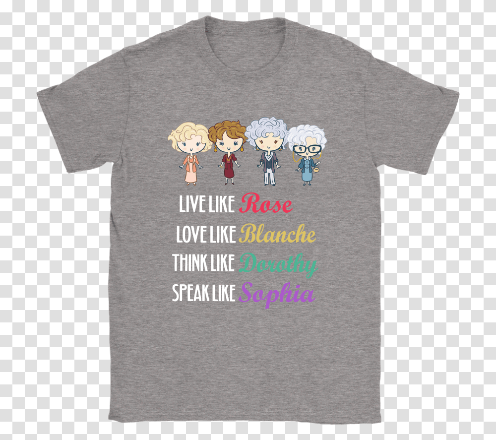 Live Love Think Speak Like Golden Girls Baby Yoda Broncos Shirt, Clothing, Apparel, T-Shirt, Sleeve Transparent Png