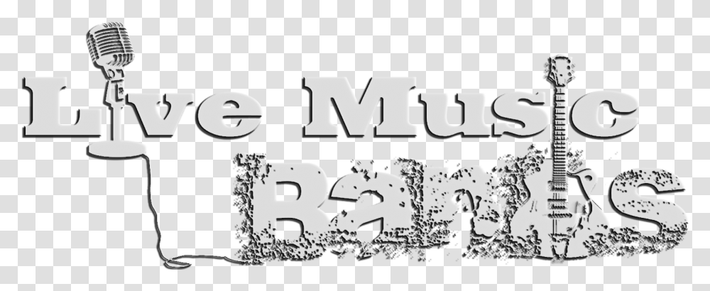 Live Music Bands Calligraphy, Text, Label, Alphabet, Outdoors Transparent Png